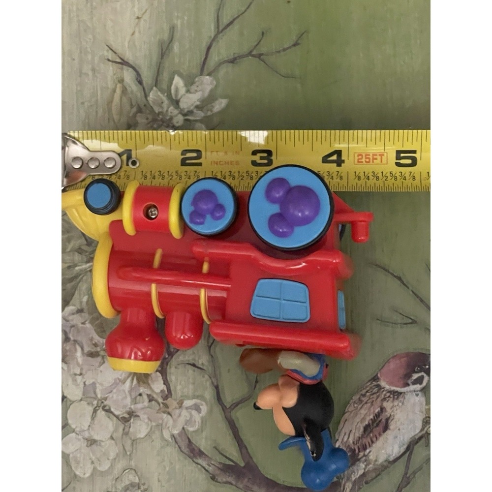 Disney Store Mickey Mouse Clubhouse Train Engine W/Pull Back n Go Action Vintage - Picture 6 of 6